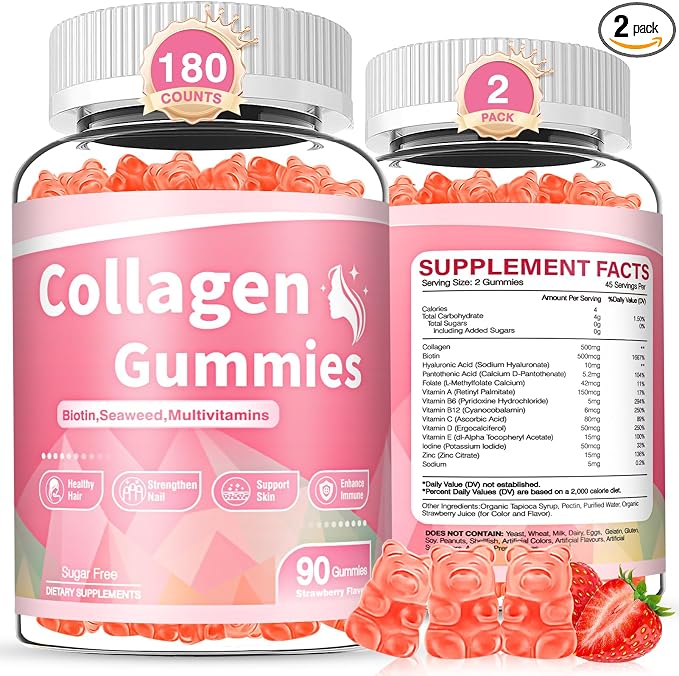 Gomitas de Colágeno 🍓✨