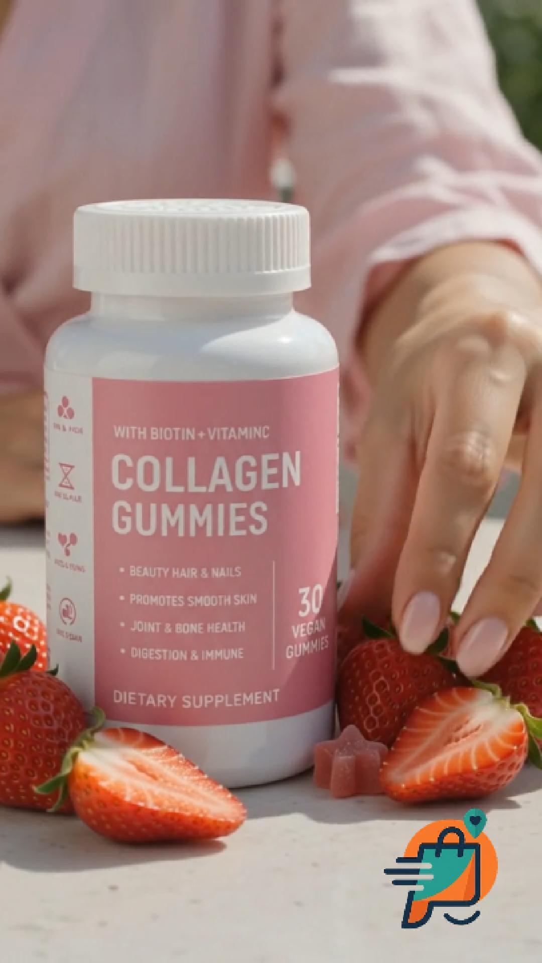 Gomitas de Colágeno 🍓✨