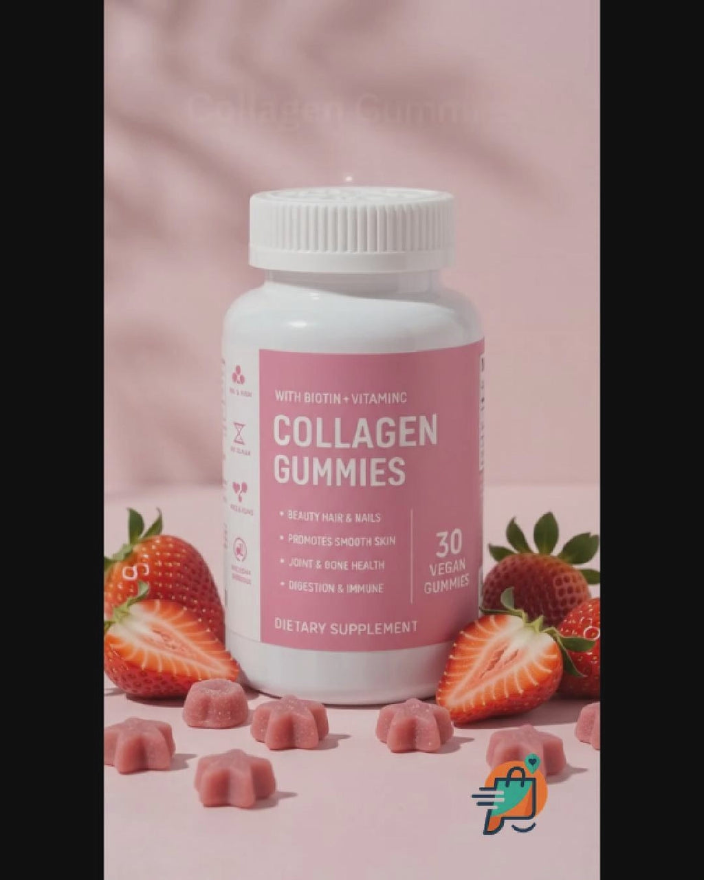 Gomitas de Colágeno 🍓✨
